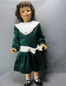 Vintage Ideal PATTY PLAYPAL Doll G 35-7 Short Curly Hair Sleep Eyes RESTRING - Picture 1 of 16