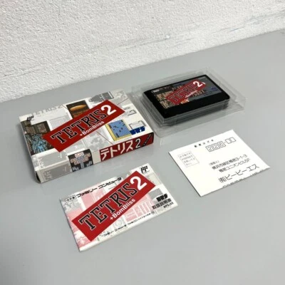 USED Famicom Nintendo TETRIS 2 BOMBLISS JAPAN - Image 1 of 4