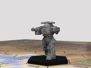 Urbanmech UM-K9 | Exclusivo DIW | Miniatura impresa en 3D para Battletech - Imagen 1 de 3