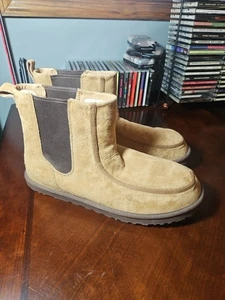 UGG HERREN UNION CHELSEA WEATHER 1112362 BRAUN GRÖSSE 16 STIEFEL WASSERDICHT Anprobiert - Bild 1 von 17