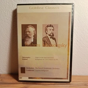 Klassik DVD Johannes Brahms Modest Mussorgsky Goldline Classics Concerto #T810 - Bild 1 von 2