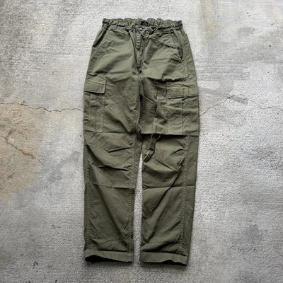 Pantalones de carga orSlow Easy verde militar talla XS Foto 1 de 4