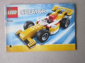 Lego Building Instructions Instruction Creator 31001 Formula 1, CanAm?
