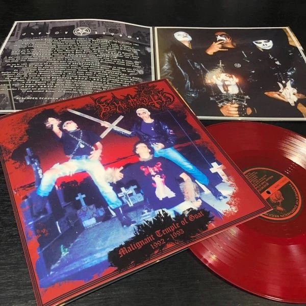 BEHEMOTH - Malignant Temple of Goat 1992-1993, New, black metal, LP, Mystifier - Image 1 of 1