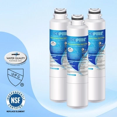 3 Pack Fit For Samsung RF26J7500SR/AA RF26J7500WW/AA Refrigerator Water Filter - Image 1 of 4