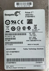 Seagate ST400FM0012 400GB SSD SATA 6Gbps SFF 2.5 MLC SSD SERVER SSD - Picture 1 of 4
