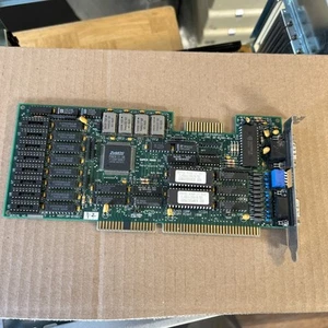 16Bit Isa Vga Ega Cga Mono video card (Tested) super rvga renaissance GRX - Picture 1 of 8
