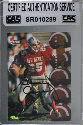 CAS Certified 1995 Classic 5 Sport Stoney Case #83 Sealed Auto Rookie RC - Image 1 of 2