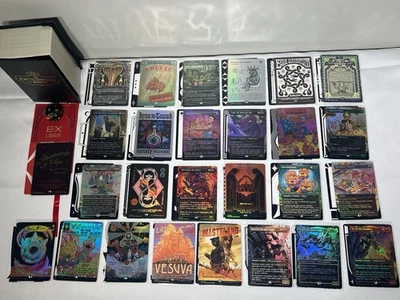 Magic The Gathering Secret Lair Encyclopedia of Magic A-Z 19/26 Foil Halo Set - Image 1 of 4