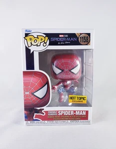 Funko Pop Friendly Neighborhood Spider-Man Hot Topic exclusivo #1158 - Imagen 1 de 7