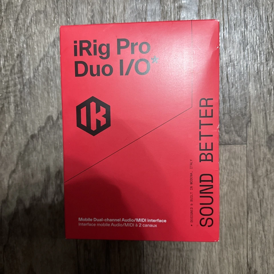 New Sealed IK Multimedia iRig Pro Duo I/O - Image 1 of 1