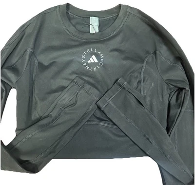 ADIDAS BY STELLA MCCARTNEY TRUESTRENGTH CROP TOP LONG SLEEVE - Size S - IW3859 - Image 1 of 4