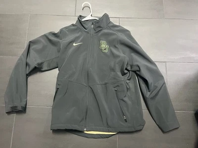 Chaqueta Nike Baylor Bears Carbón Cremallera Completa Para Hombre Lg Foto 1 de 4