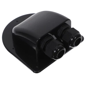 Caja de glándula de doble entrada para casa rodante panel solar cableado cámper techo doble orificio entrada de cable - Imagen 1 de 11