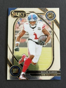 2024 Panini Select #220 Malik Nabers Rookie New York Giants - Picture 1 of 2