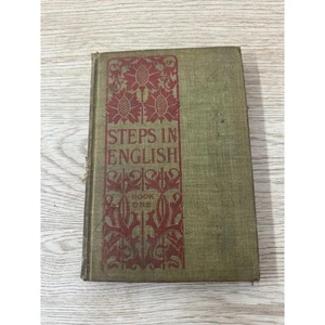 Vintage Steps in English book one Shabby Chic Home Decor - Bild 1 von 4