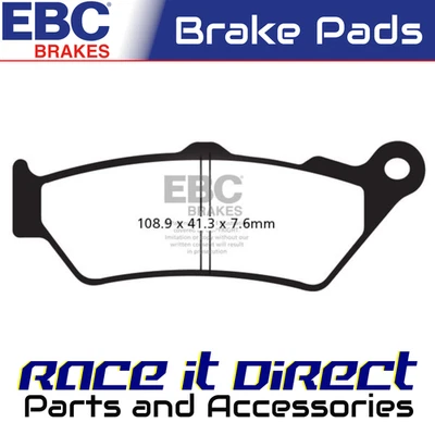 Brake Pads for BMW R 1200 RS 2015-2018 Rear Semi Sintered EBC - Image 1 of 4