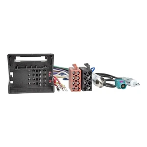 Radio Adapterkabel passend für Audi VW Skoda Seat Quadlock ISO Fakra DIN Phantom - Bild 1 von 2