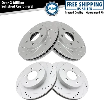 Juego de rotor de freno perforado para Chevrolet Camaro Firebird Foto 1 de 4