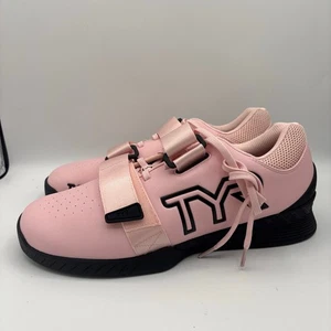 TYR L-1 Lifter Schuhe Herren Größe 10 pink schwarz Gewichtheben Fitnessstudio gebraucht - Bild 1 von 10