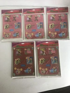 5 versiegelte Hallmark Aufkleber Disney Channel Kim mögliche Folienaufkleber 2 Blatt - Bild 1 von 5