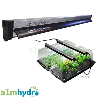 Sunblaster T5 Nano Propagation Grow Light 45cm 17W 6400K - Image 1 of 4