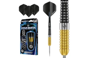 DARTS WINMAU-STEVE BEATON 22GRAMS-SPECIAL EDITION 90% TUNGSTEN STEEL TIP - Picture 1 of 4