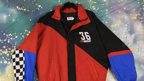 Vintage 90’s NASCAR #36 KUDOS Jacket Cover