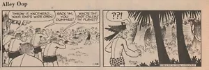 COMIC STRIP FROM DAILY NEWS JANUARY 28, 1983, BOWLING GREEN, KY ALLEY OOP - Picture 1 of 1