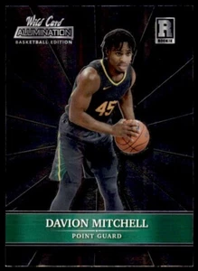 2022-23 Wild Card Alumination Davion Mitchell Sacramento Kings #BC-19 - Picture 1 of 2