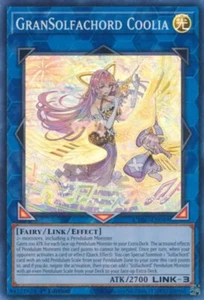 x3 GranSolfachord Coolia - CYAC-EN049 - Super Rare - 1st Edition Yu-Gi-Oh! M/NM - Picture 1 of 1