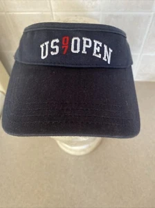 US Open Tennis Visor Hat Cap Strap Back American Needle Blue 2007 Adjustable - Picture 1 of 5