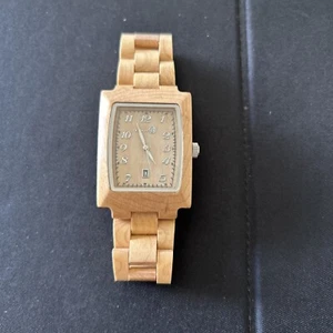 Earth Watches Cork  SEGO01 Testa Series Tan Wood Eco Friendly Watch. - Picture 1 of 6