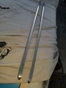 1963 DODGE CUSTOM 880 FRONT FENDER TRIM MOULDING STAINLESS MOPAR 1964 - Picture 1 of 20