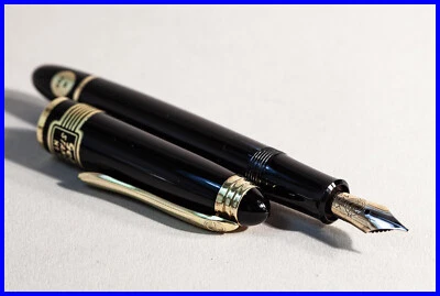 1950's GEHA 760 Standard Kolben Füller Reservetank mit M 14K Gold Feder - Bild 1 von 4