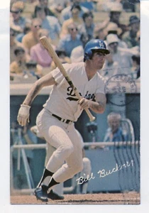 Bill Buckner L.A. Dodgers hand written autographed Post Card Postmarked 1975 . - Picture 1 of 2