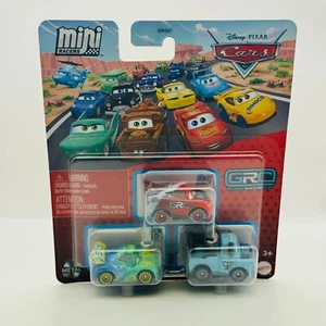 Coches Disney Pixar - Mini corredores GRC MCQUEEN, GRC MATER, GRC CARLA - Diecast - Imagen 1 de 1