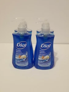 4 Pack - Dial Ocean Splash Hydrating Hand Soap 7.5oz Pump Bottles ≎ - Picture 1 of 3