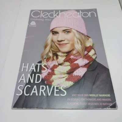 Cleckheaton Pattern Book #976 Hats & Scarves - 20 Designs for Thinkers & Makers - Image 1 of 4