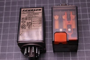 5 Stück Relais Nr627 Schrack MT306024 24VAC 3 Wechsler 250VAC 10A.Rundsockel - Bild 1 von 1