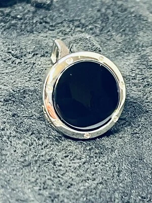 GEMELLI NUOVI PORSCHE DESIGN, Originali Polsini, Argento Sterling 925, Neri - Immagine 1 di 4