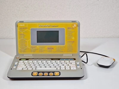 VTech Schulstart Laptop E – Lerncomputer mit 160 Lernspielen 80-109744 DEFEKT - Bild 1 von 4