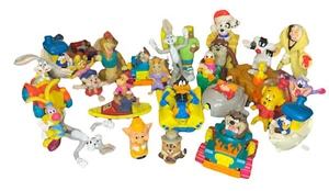Vintage Cake Topper Figuren PVC Kunststoff Applaus Disney Looney Tunes Trek riesiges Set - Bild 1 von 1