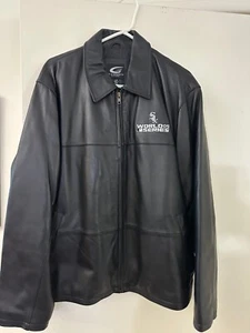 G-III Sports By Carl Banks Chicago White Sox World Series Lederjacke Large - Bild 1 von 6
