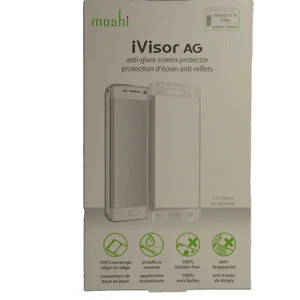 Moshi iVisor AG Samsung Galaxy S6 Edge Screen Protector Anti-Glare White NEW OEM - Picture 1 of 6
