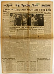 REVISTA DE BÉISBOL NOTICIAS DEPORTIVAS 1936 ORIGINAL 5 28 1936 - Imagen 1 de 5