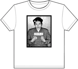 ROSA PARKS MUG SHOT T-SHIRT TEE PICTURE PHOTO mugshot bus civil rights nice 1717 - Picture 1 of 1
