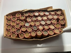 Wheat Penny Roll 50 Rolls I open One To show An Example All Copper You Judge