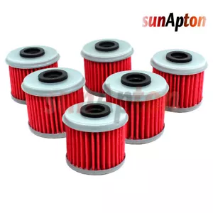 6x Oil Filter For Honda TRX450R TRX 450R TRX450ER 2004 2005 2006 2007 2008 2009 - Bild 1 von 6
