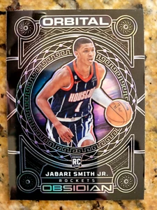 2022-23 Panini Obsidian Orbital Purple Jabari Smith Jr Rockets Rc #20 25/75 RC - Picture 1 of 2